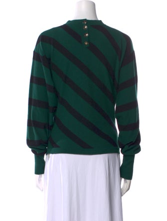 Sonia Rykiel Striped Crew Neck Sweater
