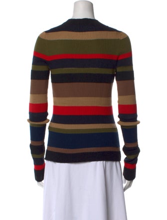 Sonia Rykiel Striped Crew Neck Sweater