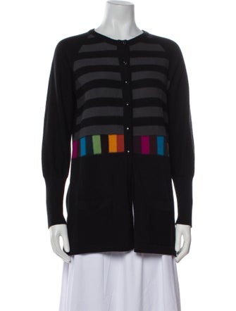 Sonia Rykiel Virgin Wool Striped Sweater