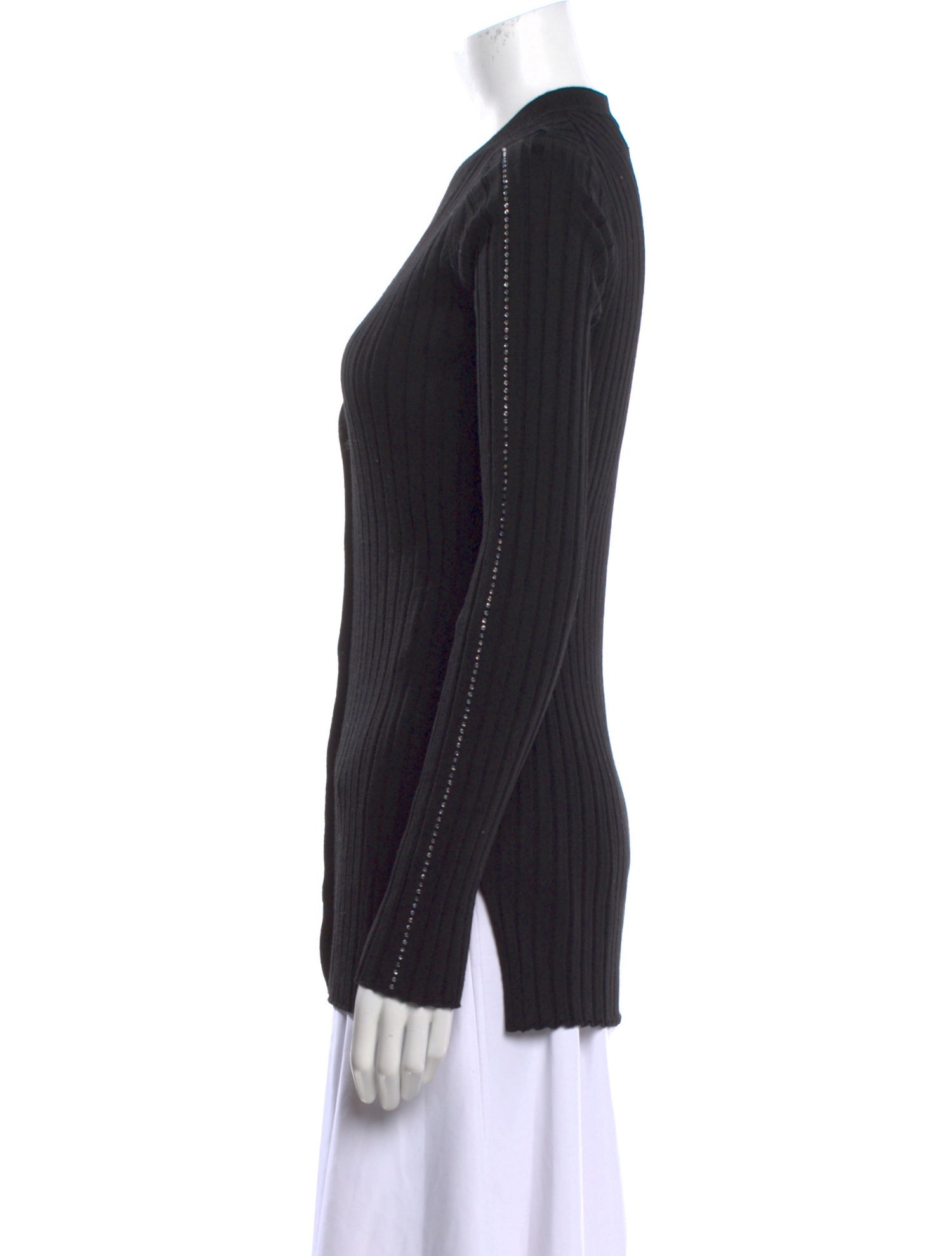 Sonia Rykiel Merino Wool V-Neck Sweater
