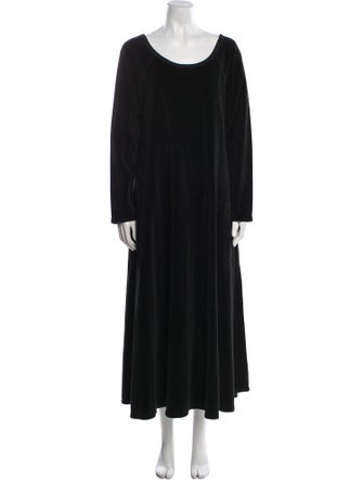 Sonia Rykiel Scoop Neck Long Dress