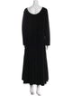 Sonia Rykiel Scoop Neck Long Dress