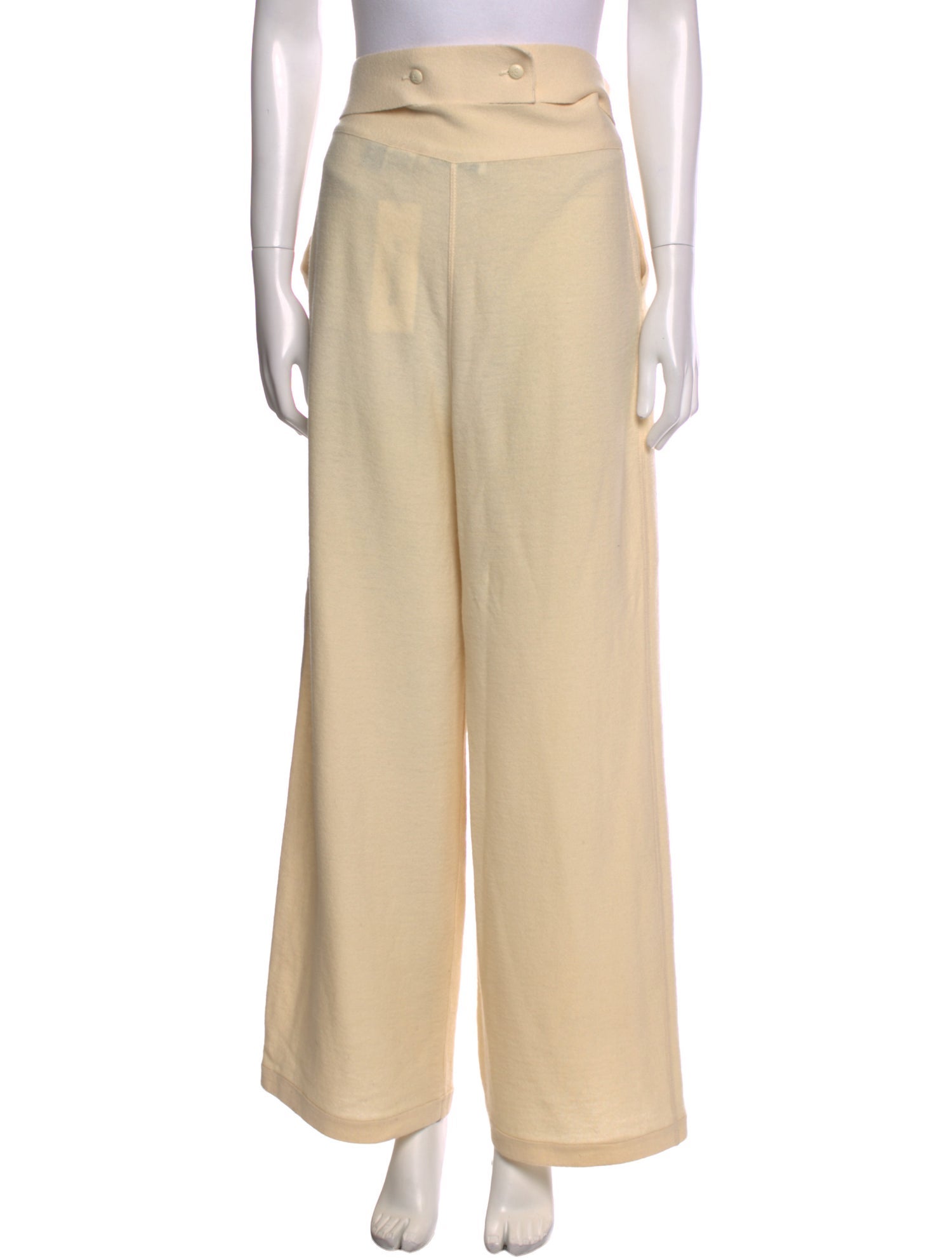 Sonia Rykiel Virgin Wool Wide Leg Pants