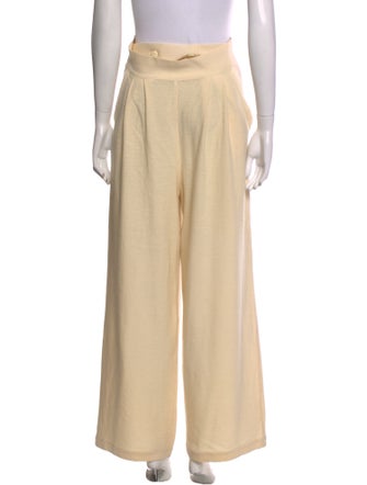 Sonia Rykiel Virgin Wool Wide Leg Pants