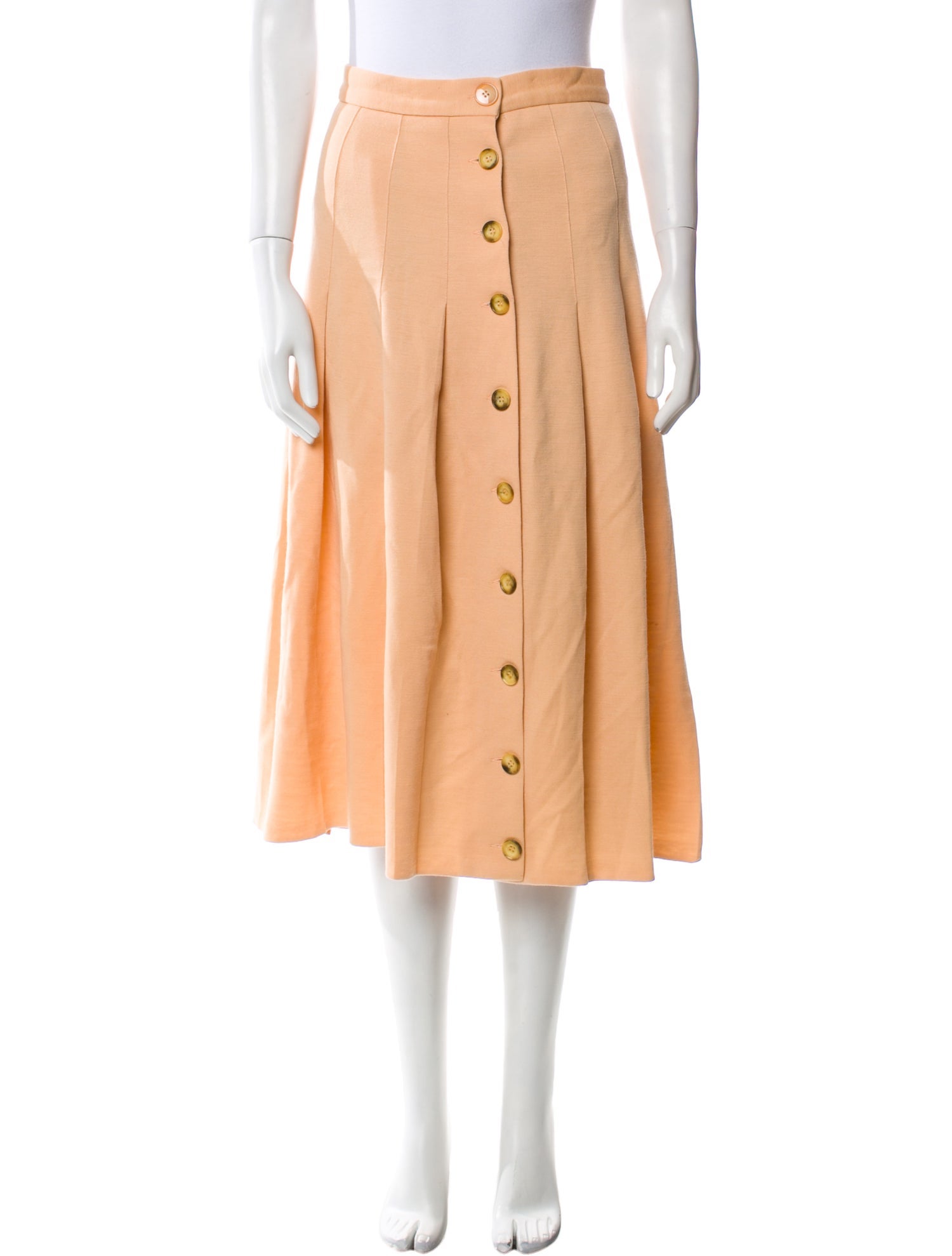 Sonia Rykiel Wool Midi Length Skirt