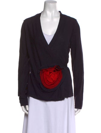 Sonia Rykiel Wool Graphic Print Sweater