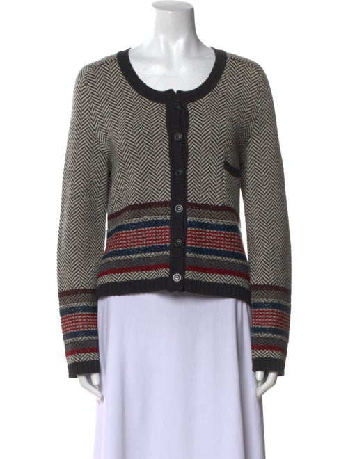 Sonia Rykiel Virgin Wool Striped Sweater