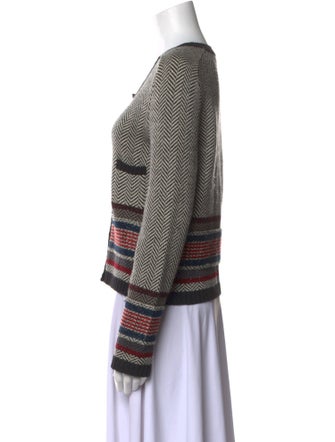 Sonia Rykiel Virgin Wool Striped Sweater