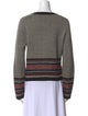 Sonia Rykiel Virgin Wool Striped Sweater