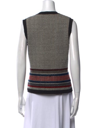Sonia Rykiel Virgin Wool Striped Sweater
