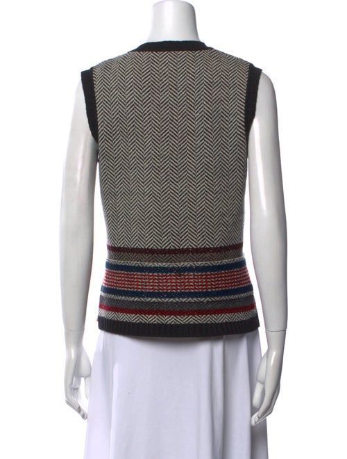 Sonia Rykiel Virgin Wool Striped Sweater