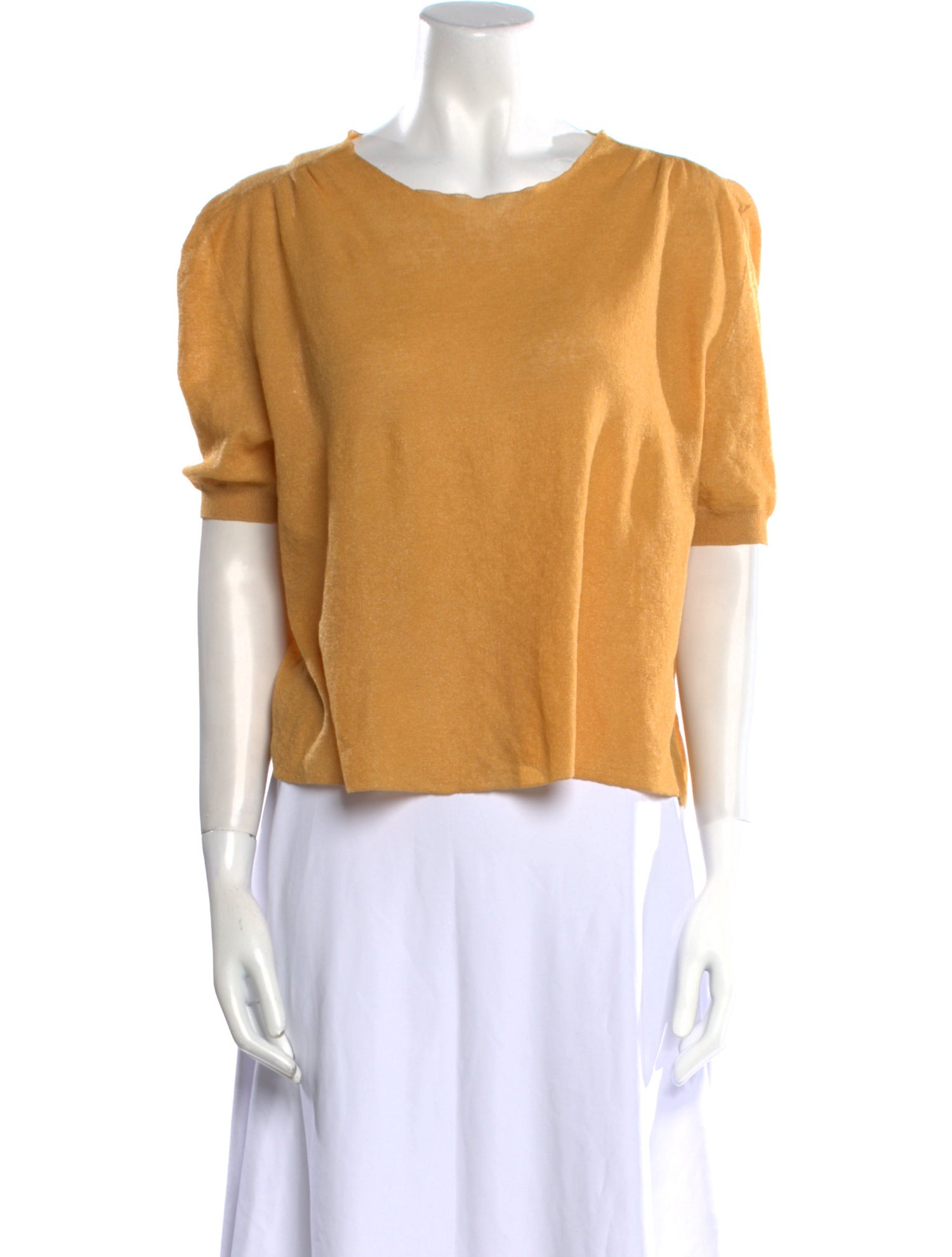 Sonia Rykiel Bateau Neckline Short Sleeve T-Shirt