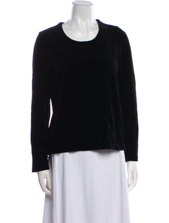 Sonia Rykiel Scoop Neck Long Sleeve Sweatshirt