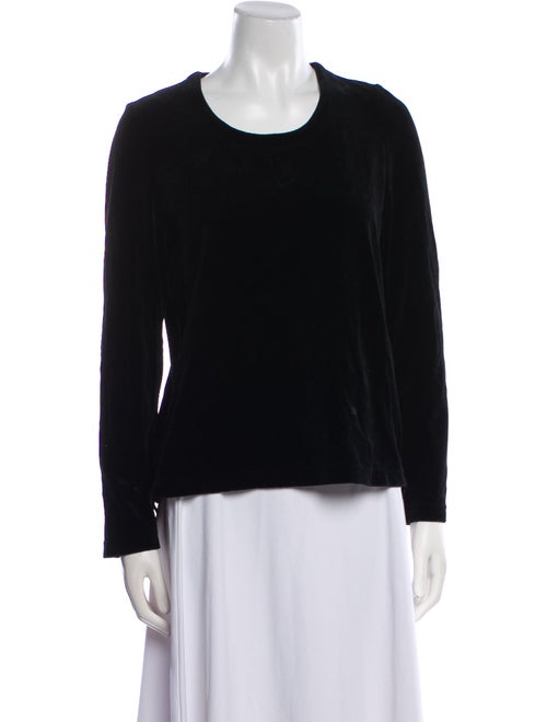 Sonia Rykiel Scoop Neck Long Sleeve Sweatshirt