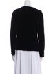 Sonia Rykiel Scoop Neck Long Sleeve Sweatshirt