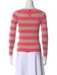 Sonia Rykiel Striped Scoop Neck Sweater