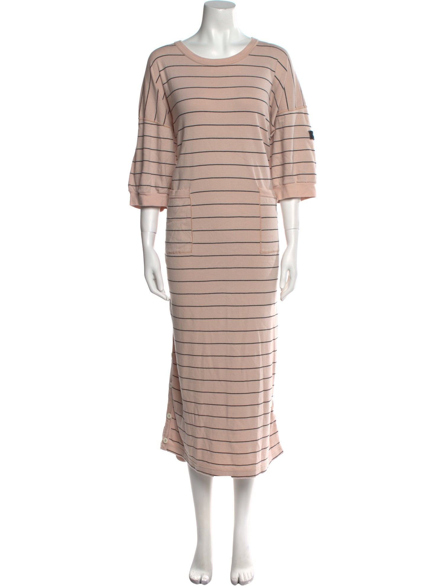 Sonia Rykiel Striped Long Dress