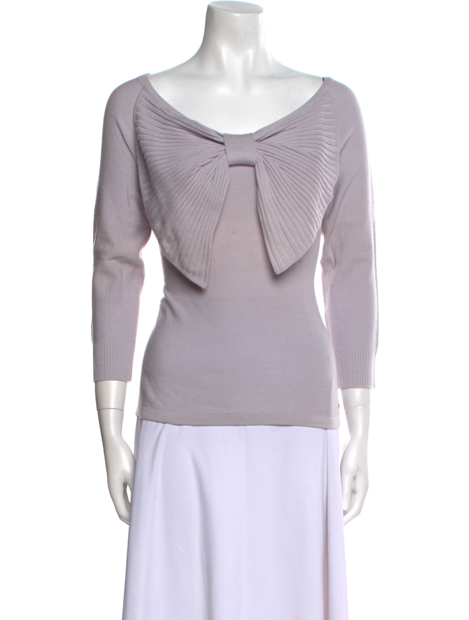 Sonia Rykiel Cashmere Scoop Neck Sweater