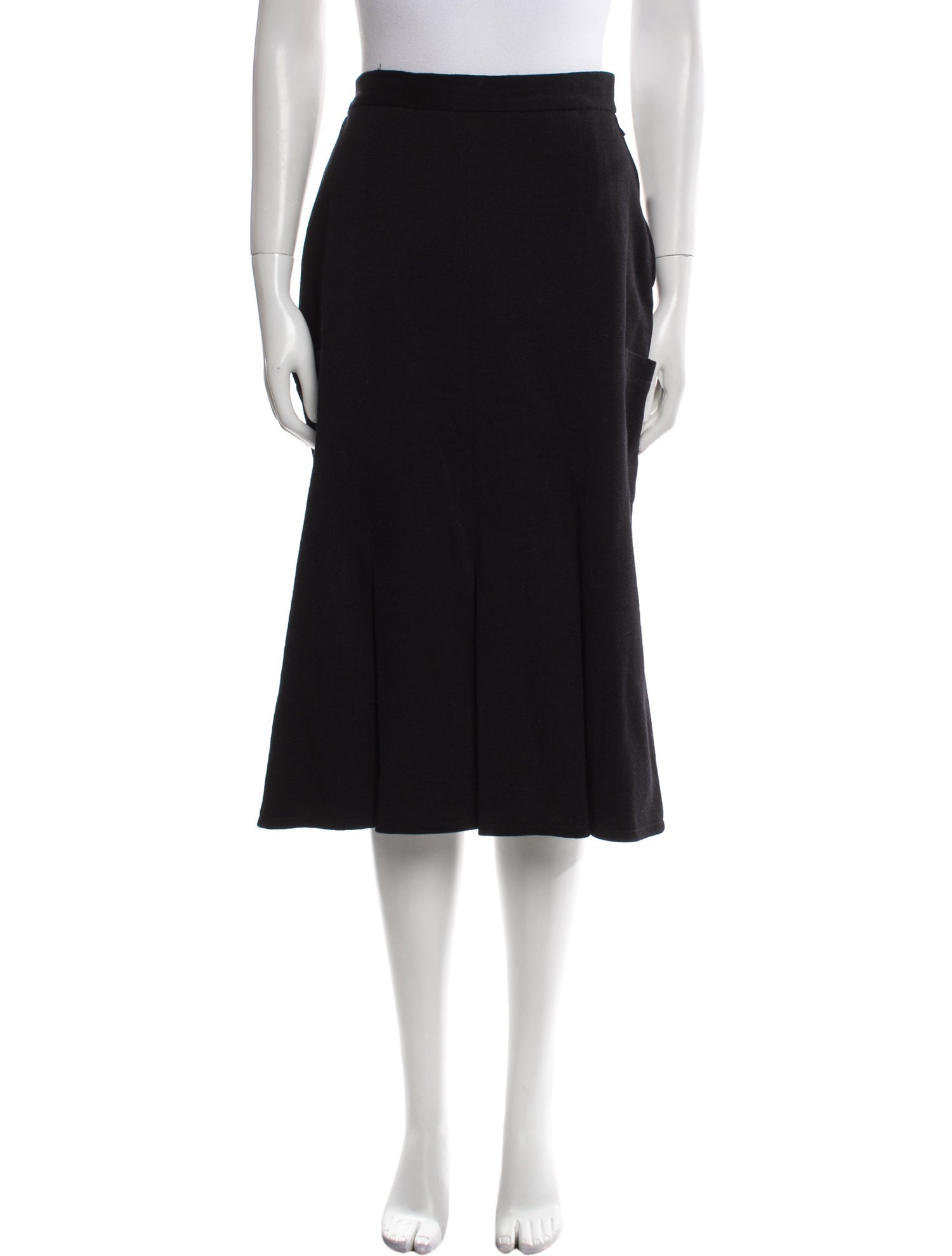 Sonia Rykiel Wool Midi Length Skirt