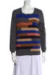 Sonia Rykiel Virgin Wool Striped Sweater