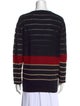 Sonia Rykiel Striped Scoop Neck Sweater