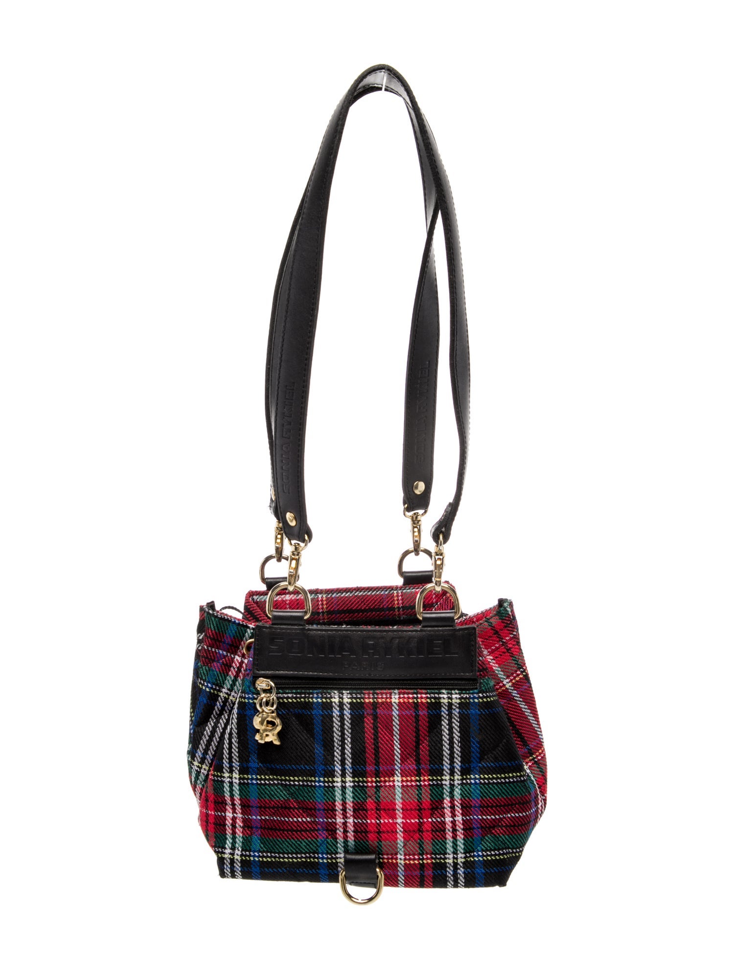 Sonia Rykiel Canvas Shoulder Bag