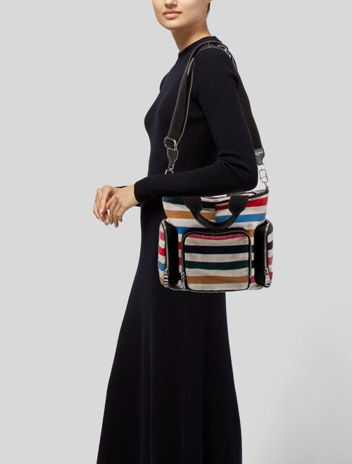 Sonia Rykiel Nylon Top Handle Bag