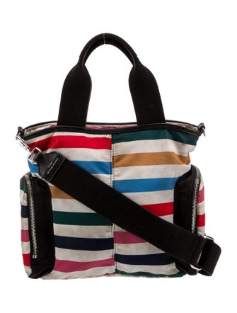 Sonia Rykiel Nylon Top Handle Bag