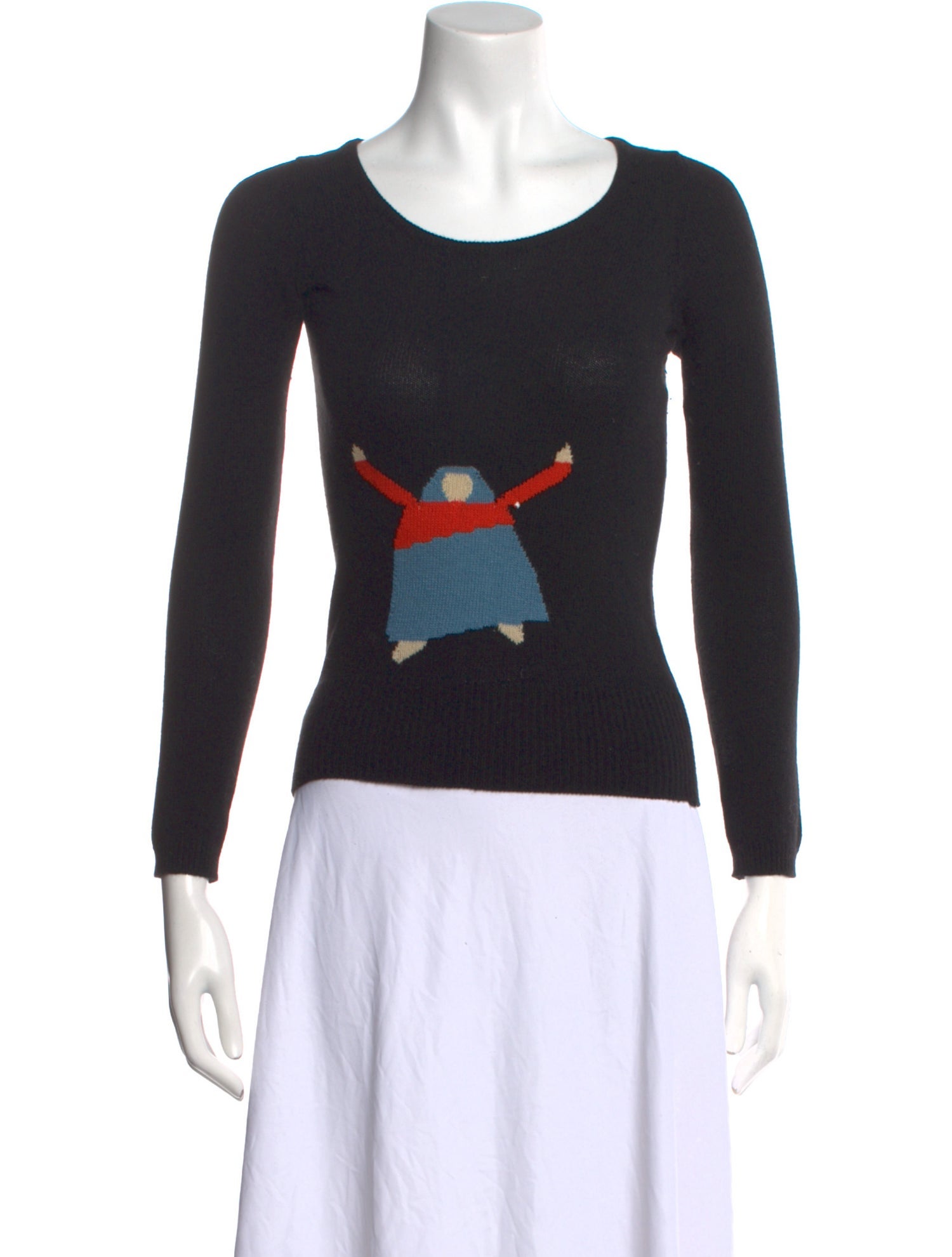 Sonia Rykiel Vintage Graphic Print Sweater