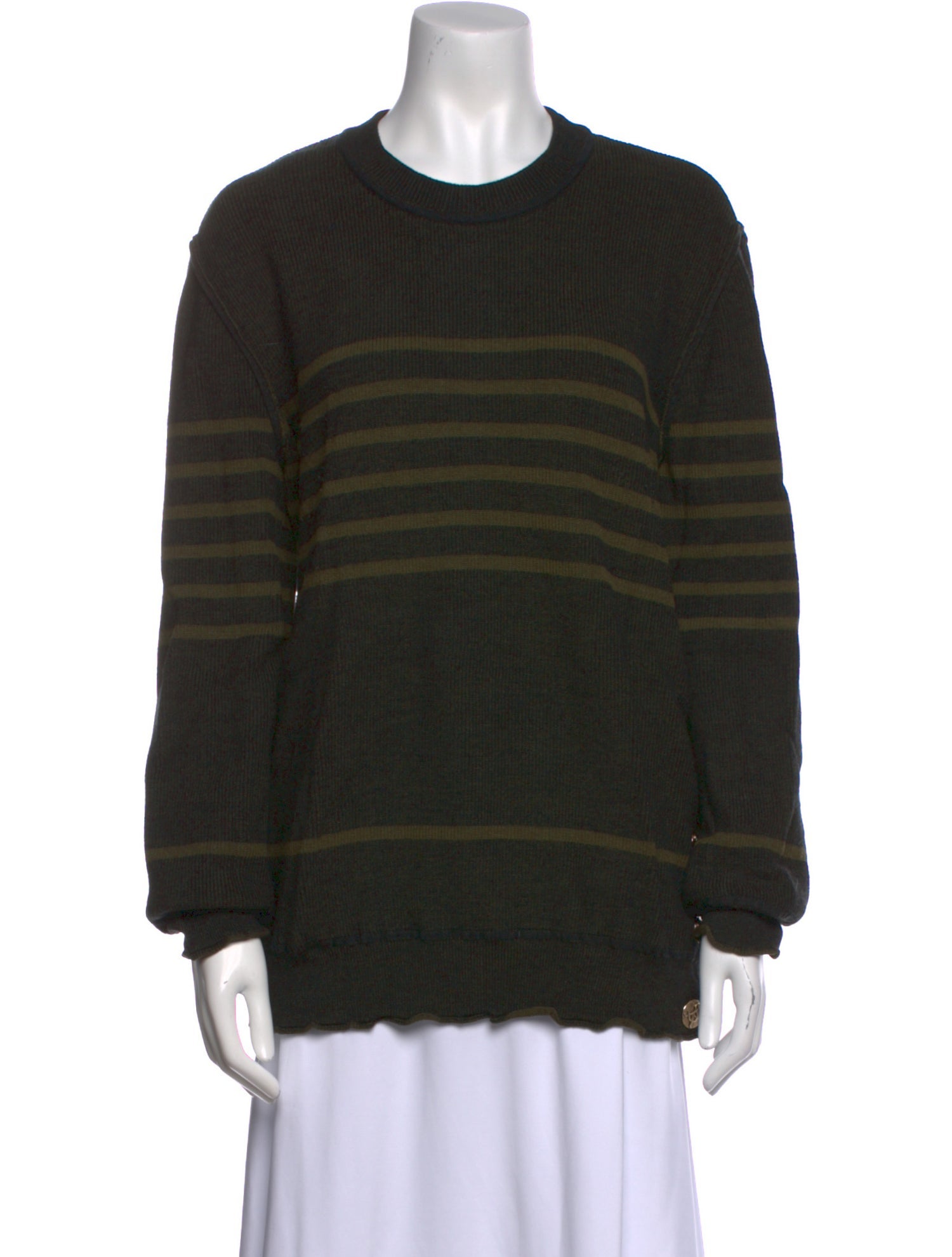 Sonia Rykiel Virgin Wool Striped Sweater