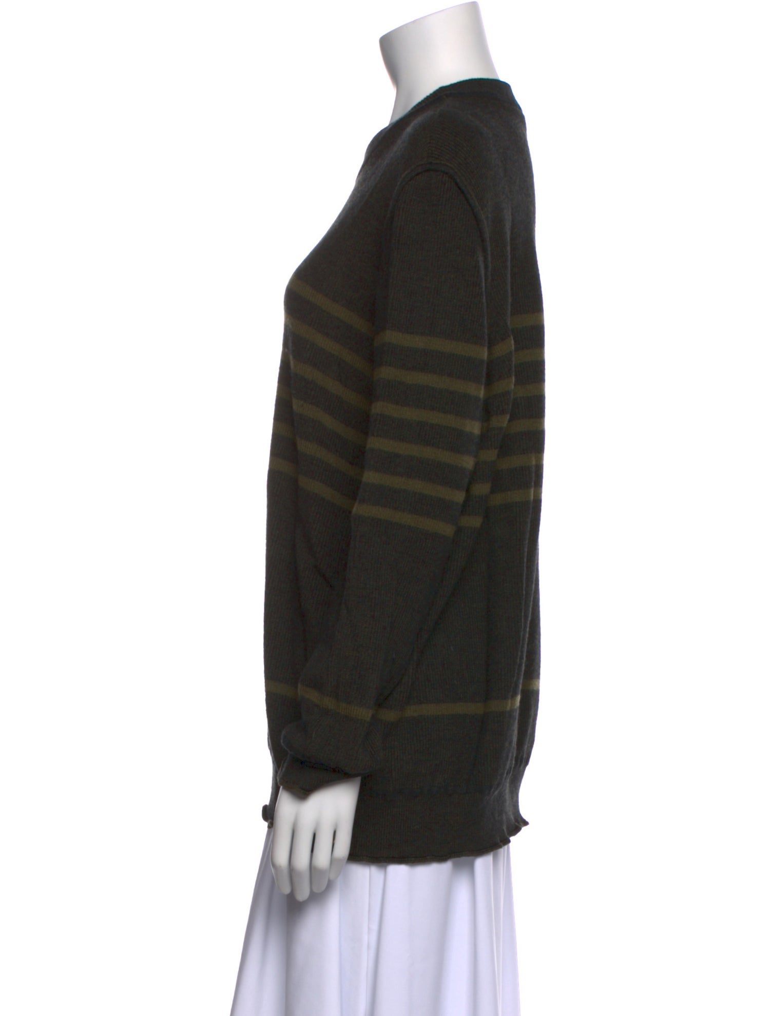Sonia Rykiel Virgin Wool Striped Sweater