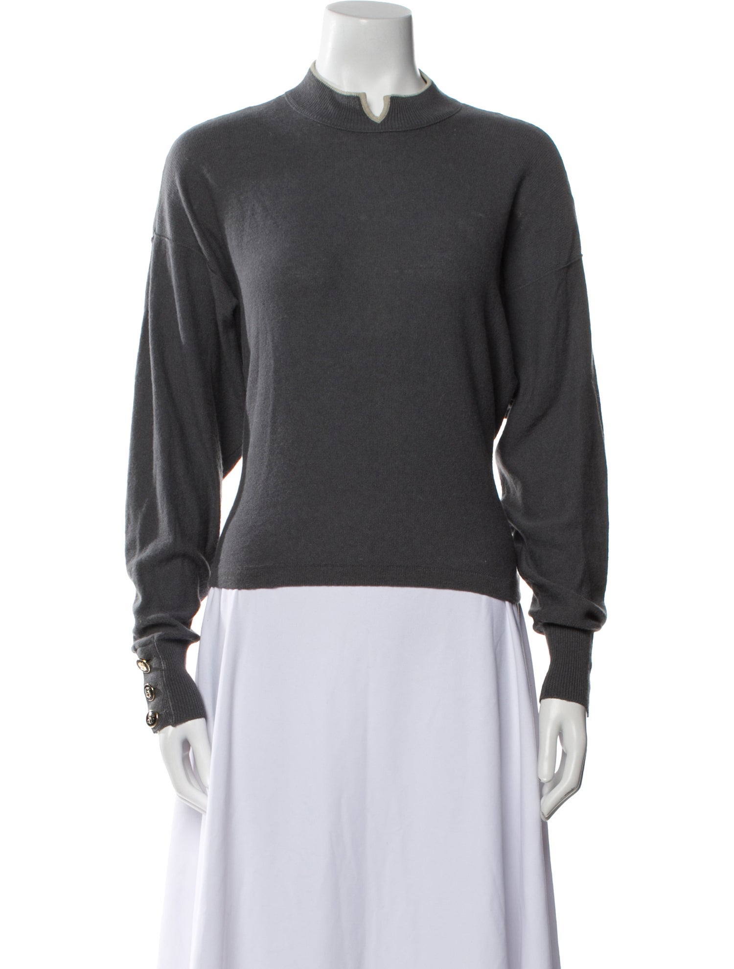 Sonia Rykiel Mock Neck Sweater
