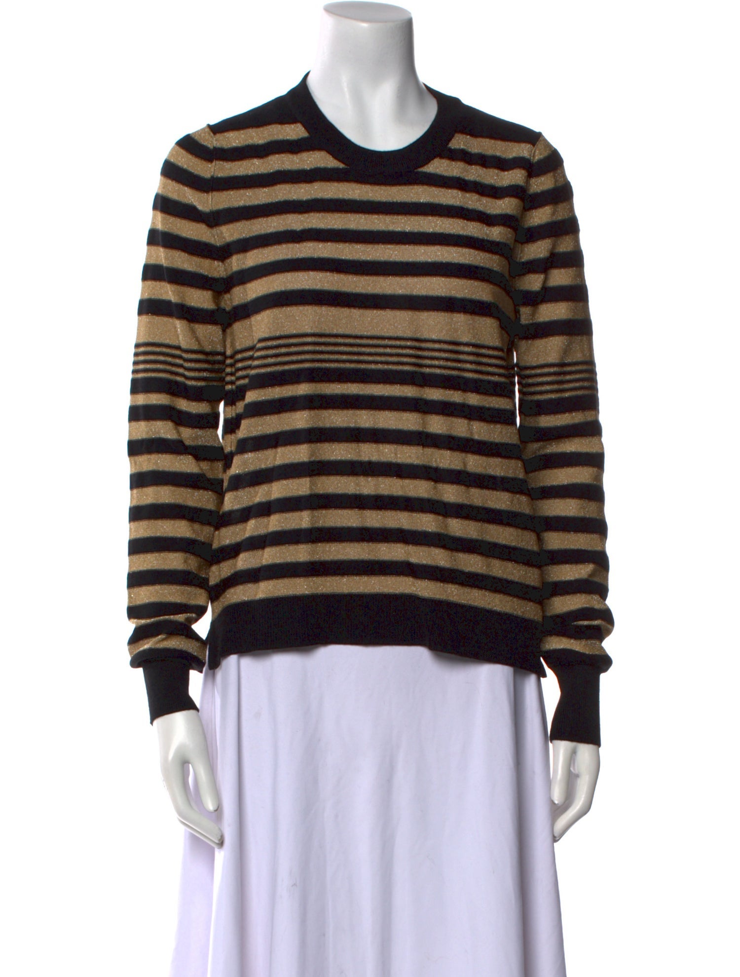 Sonia Rykiel Virgin Wool Striped Sweater