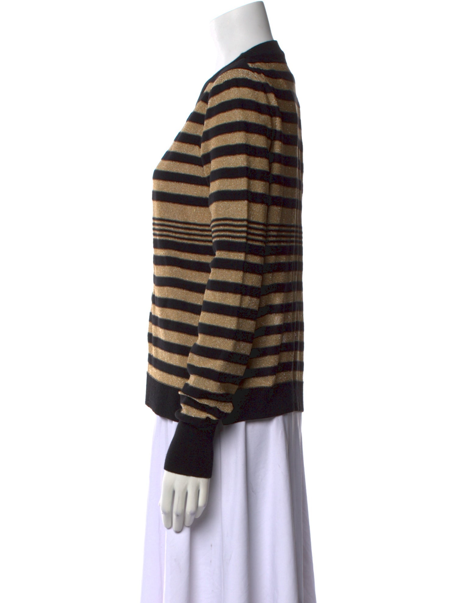 Sonia Rykiel Virgin Wool Striped Sweater