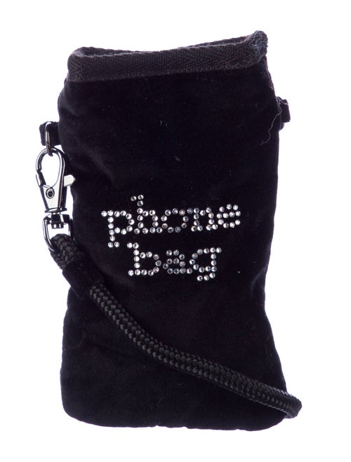 Sonia Rykiel Crystal Embellished Phone Pouch