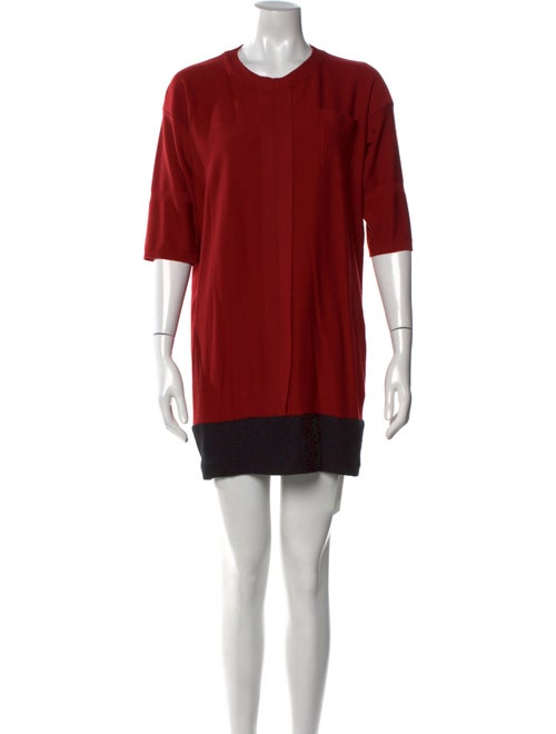 Sonia Rykiel Crew Neck Mini Dress