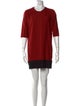 Sonia Rykiel Crew Neck Mini Dress