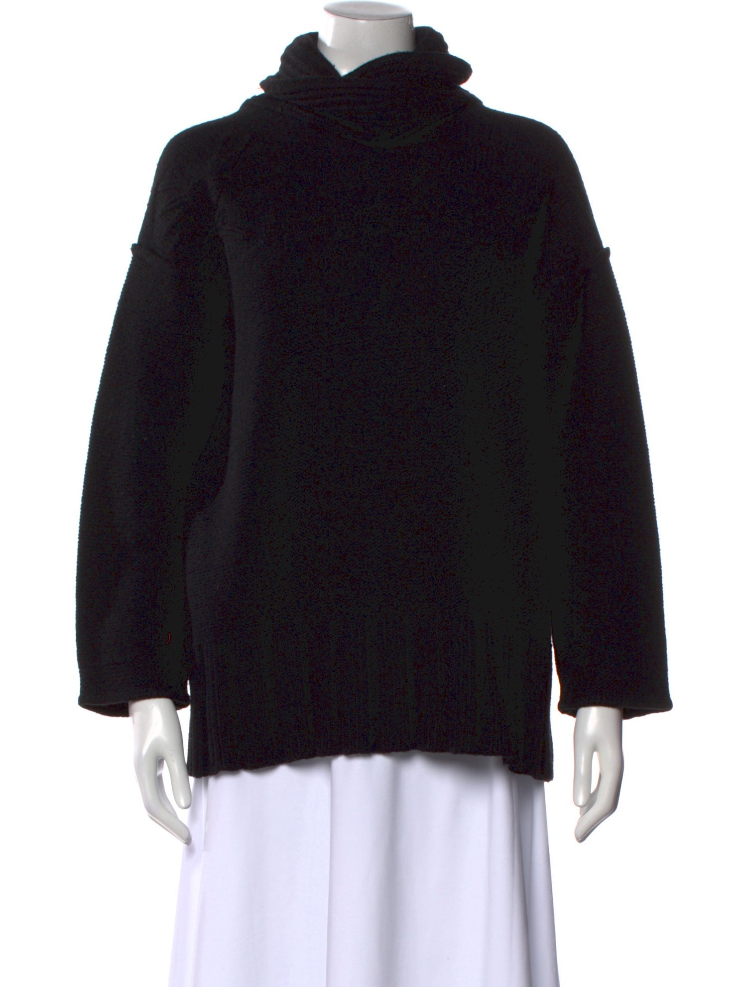 Sonia Rykiel Virgin Wool Mock Neck Sweater
