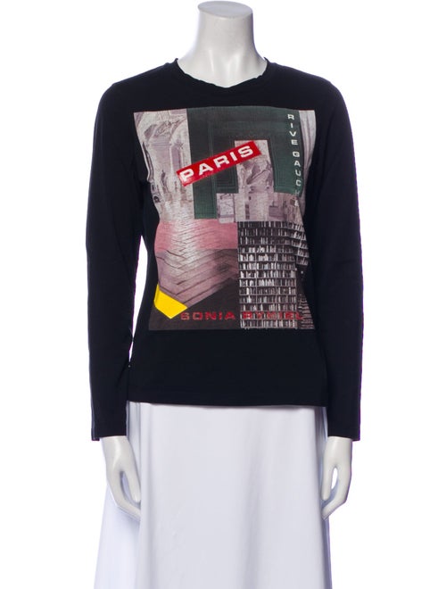 Sonia Rykiel Graphic Print Crew Neck Sweatshirt