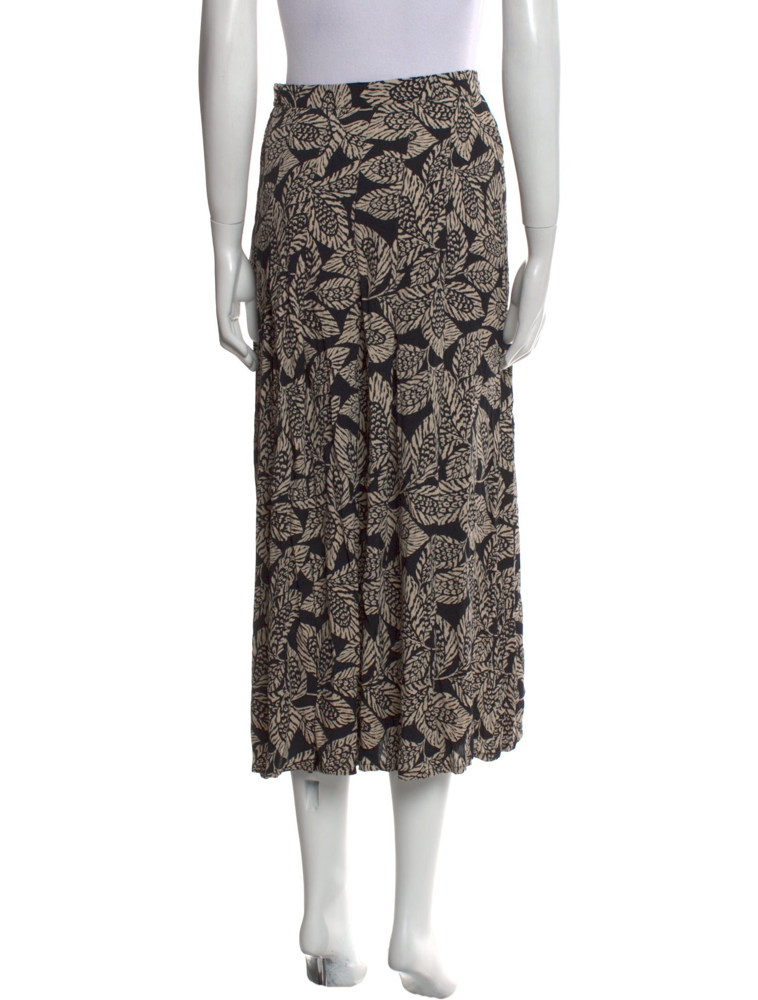 Sonia Rykiel Printed Midi Length Skirt