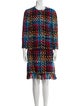 Sonia Rykiel Wool Tweed Pattern Skirt Set