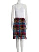 Sonia Rykiel Wool Tweed Pattern Skirt Set