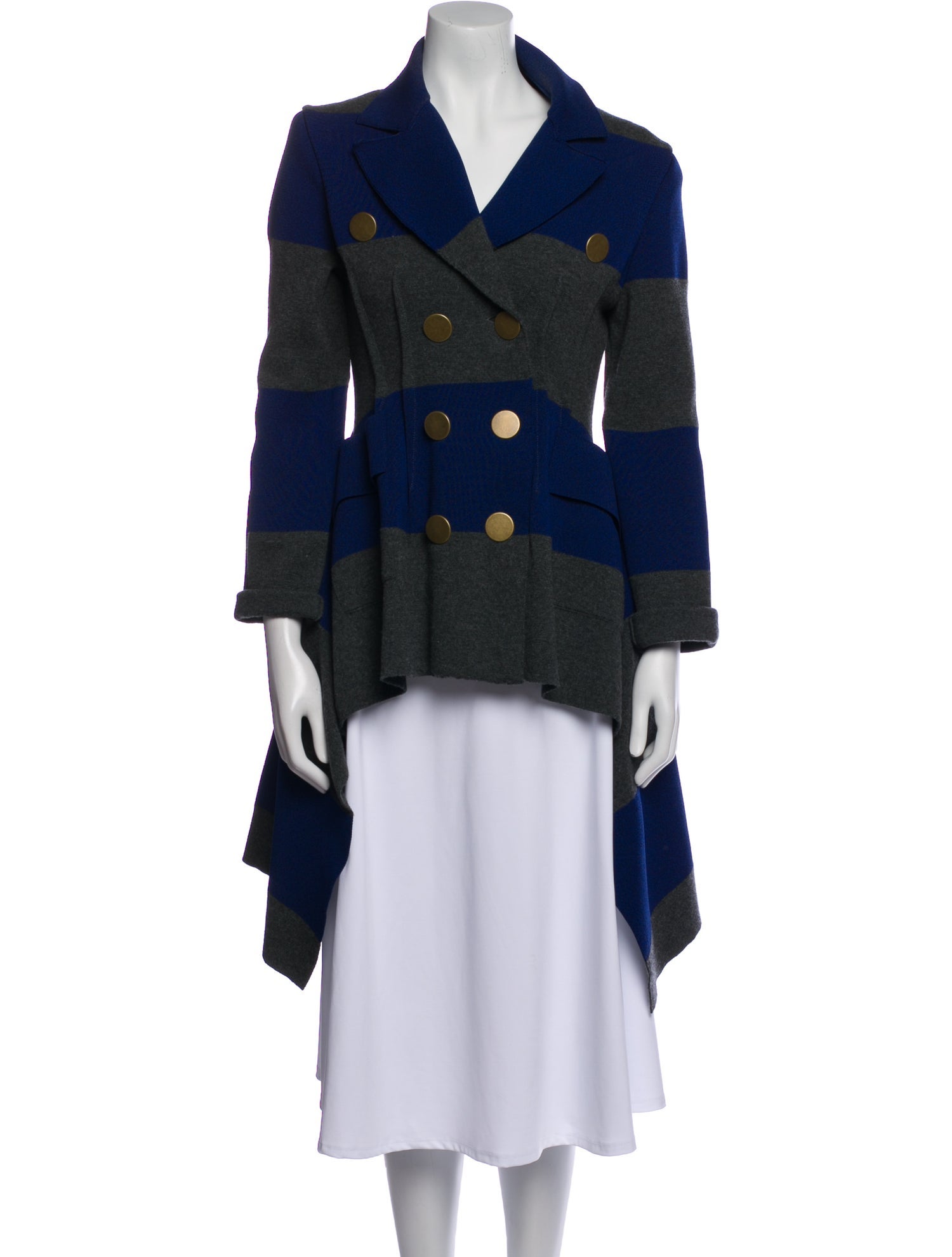 Sonia Rykiel Wool Plaid Print Jacket