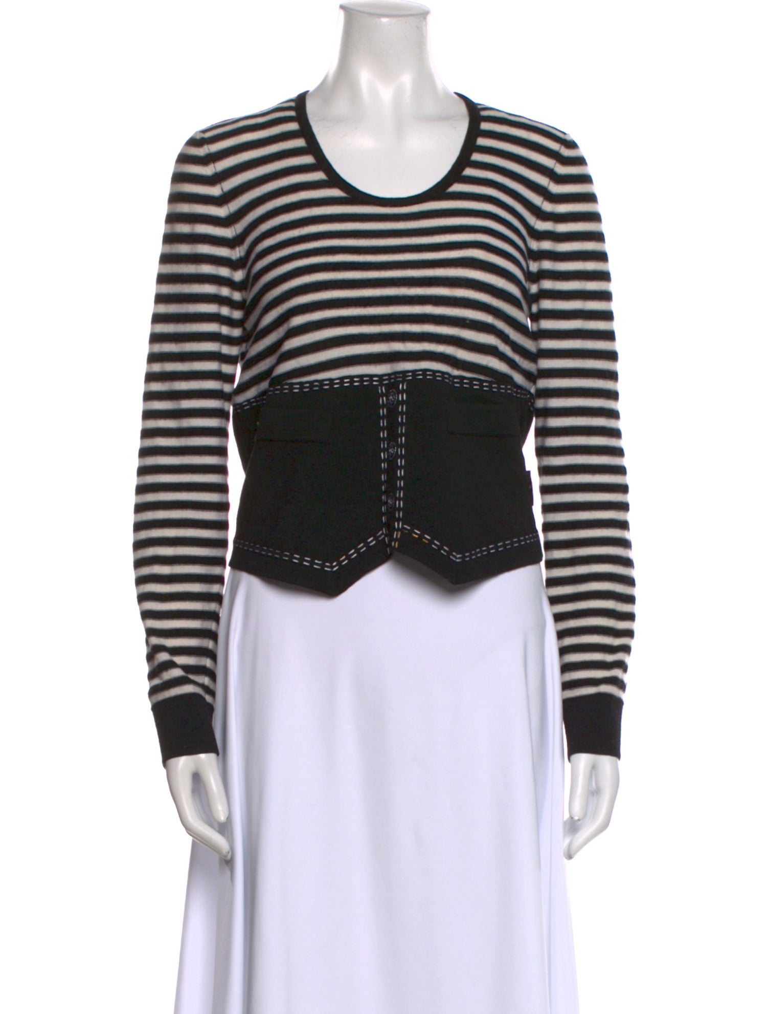 Sonia Rykiel Wool Striped Sweater