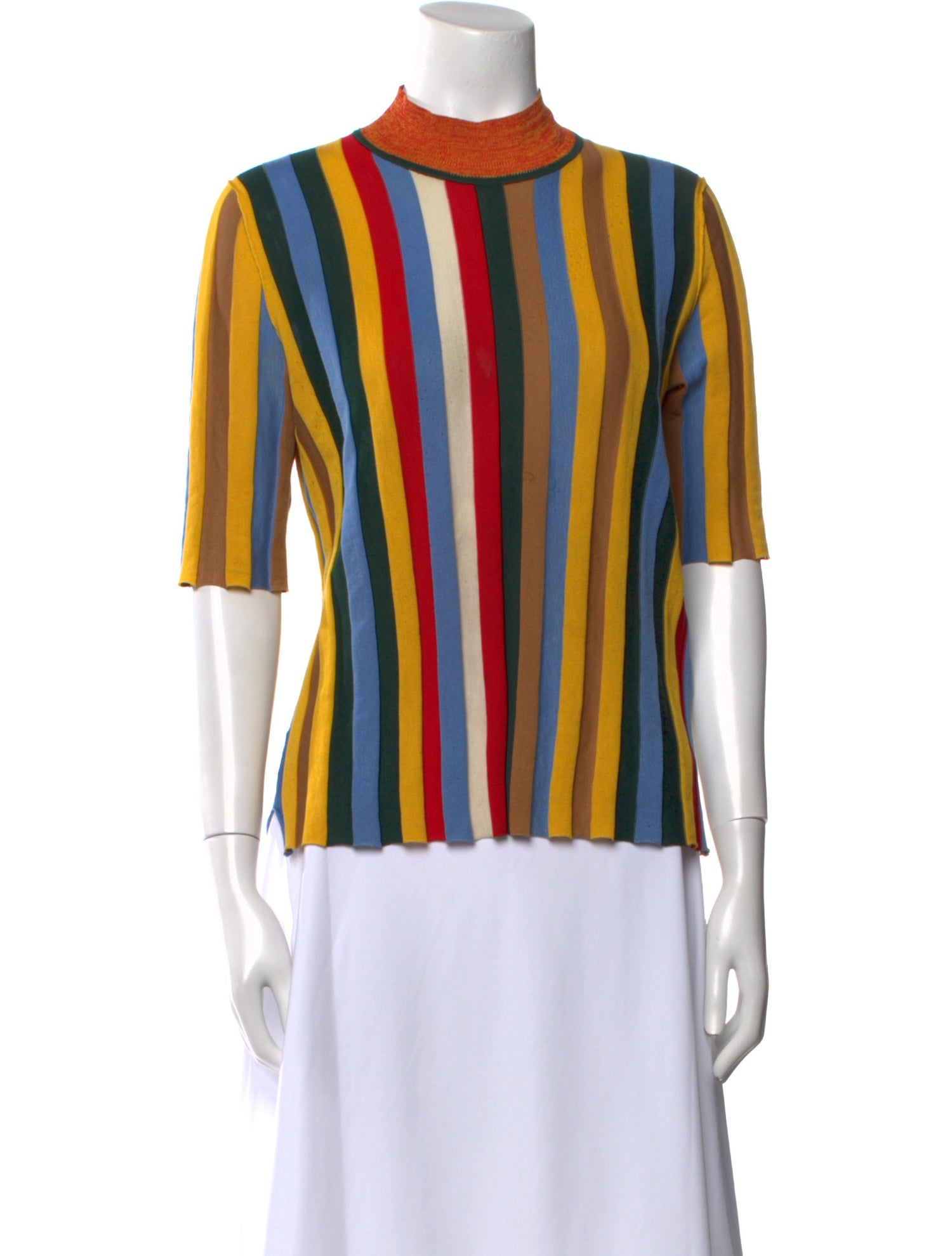 Sonia Rykiel Silk Striped Blouse