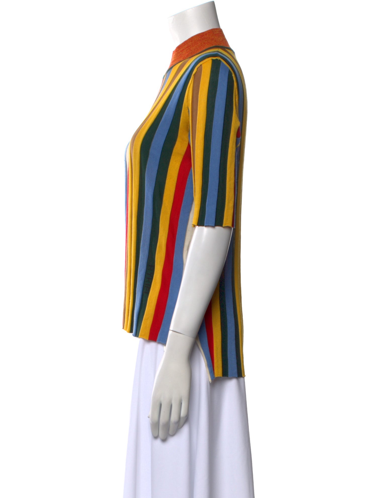 Sonia Rykiel Silk Striped Blouse