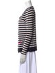 Sonia Rykiel Striped Scoop Neck Top
