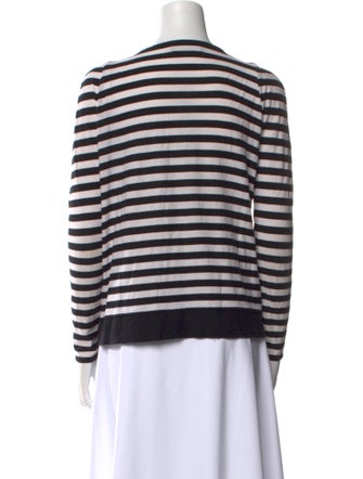 Sonia Rykiel Striped Scoop Neck Top