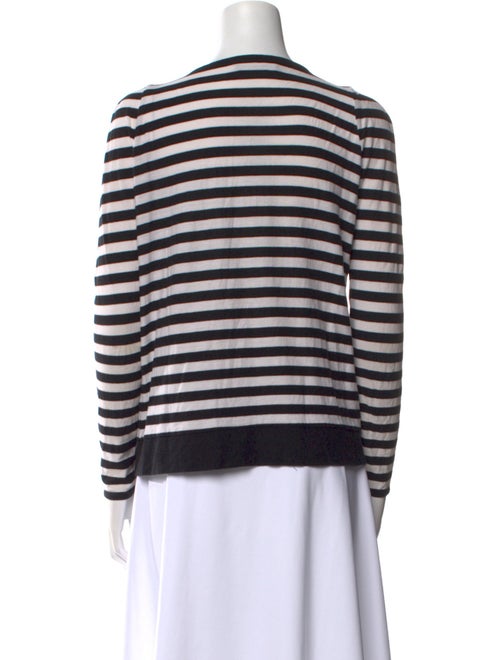Sonia Rykiel Striped Scoop Neck Top
