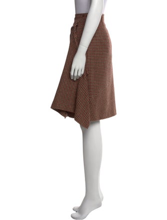 Sonia Rykiel Alpaca Knee-Length Skirt